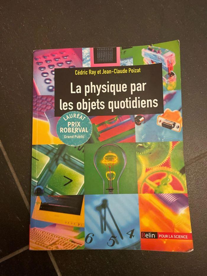 La physique par des objets quotidiens - photo numéro 1