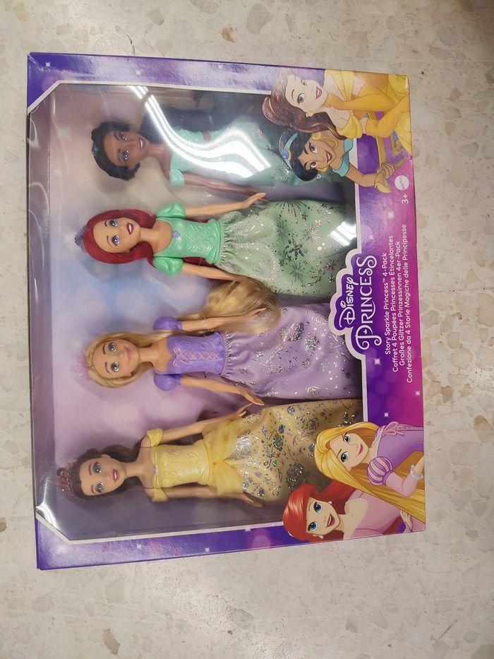 Pack 4 princesas Disney