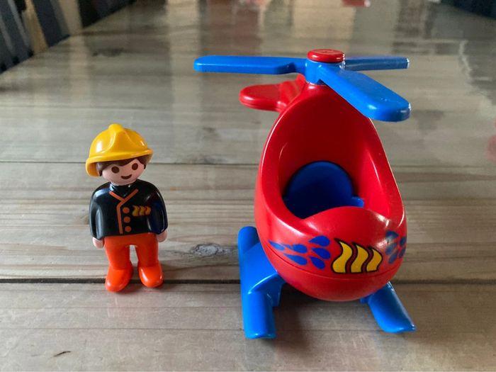 Hélicoptère playmobil 1 2 3 - photo numéro 2