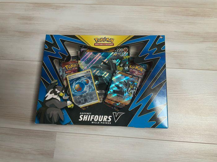 Coffret rare pokemon - shiffours v en francais et neuf