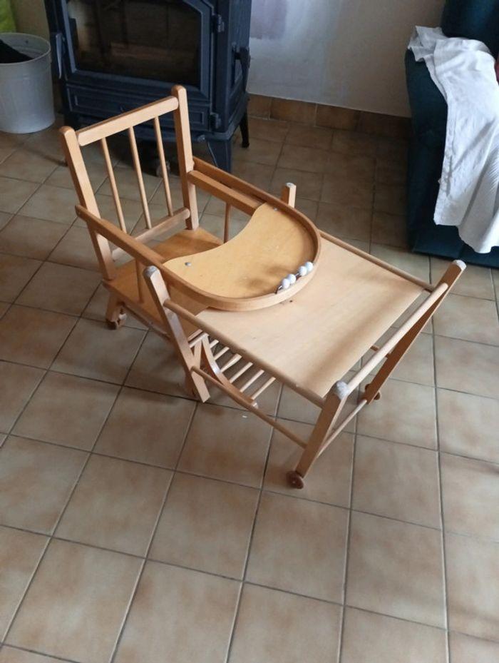 Chaise haute Combelle - pas d'envoi - - photo numéro 4