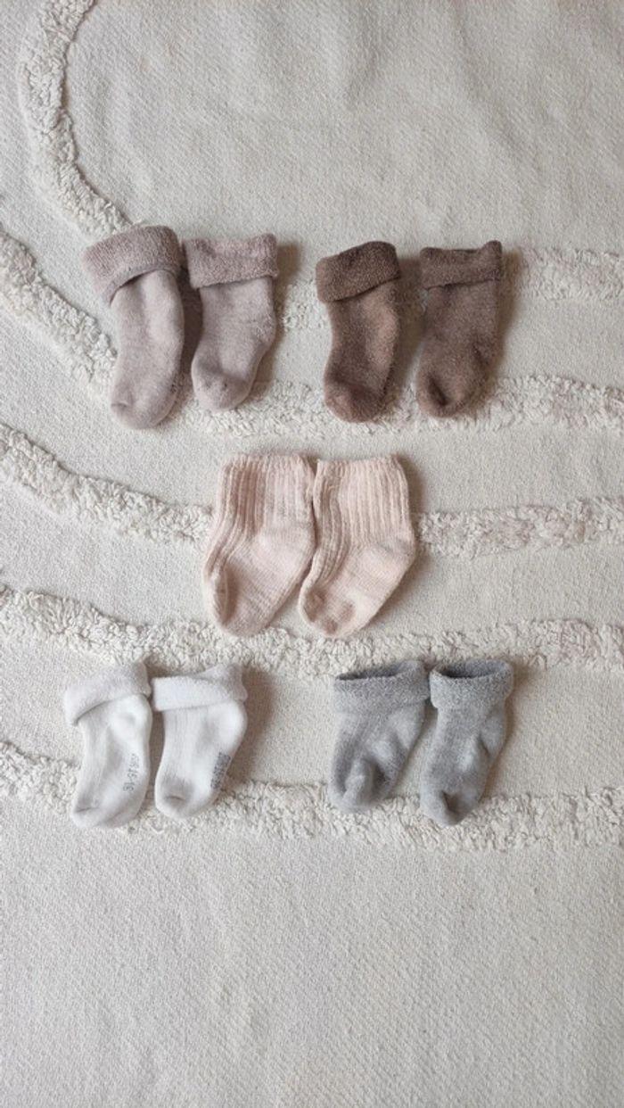 Lot chaussettes bébé - photo numéro 1