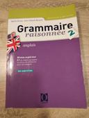 Livre Grammaire raisonnée 2 Anglais