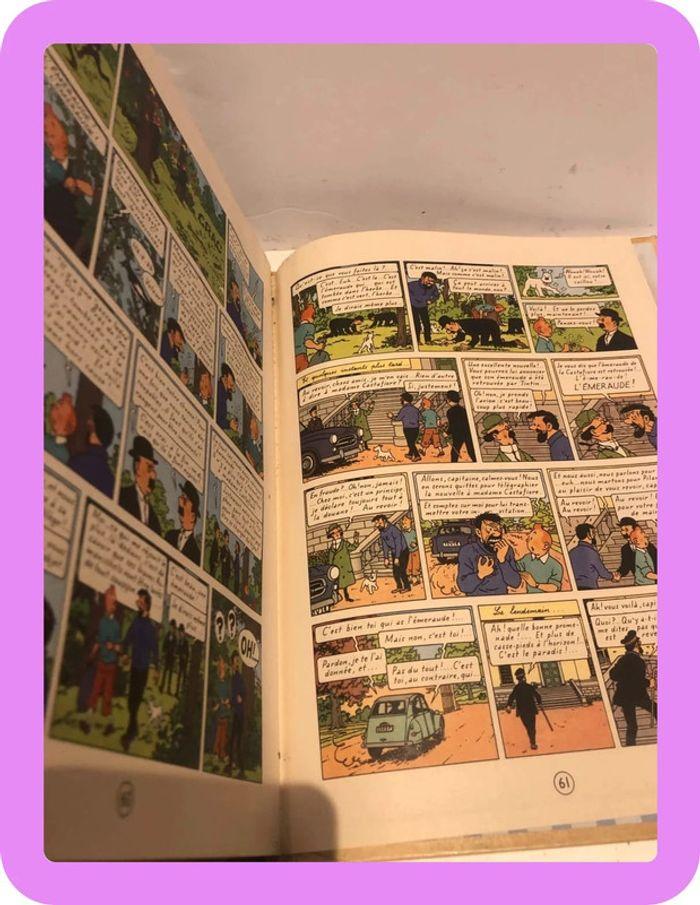 Bd Bande dessinée les aventures de tintin les bijoux de la catastrophe B34 - photo numéro 15