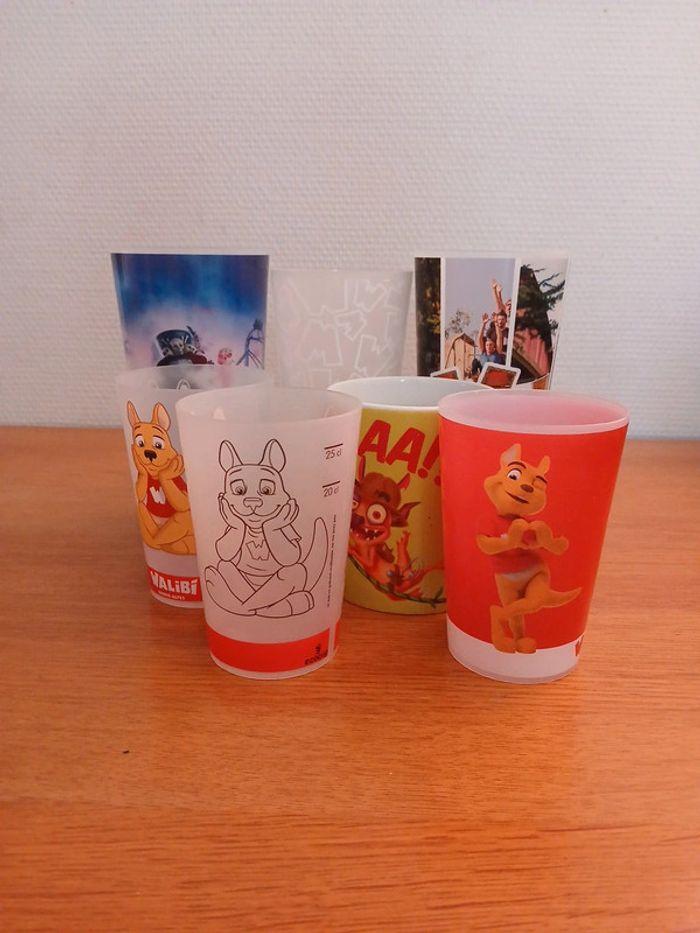 Lot verre + tasse walibi - photo numéro 1