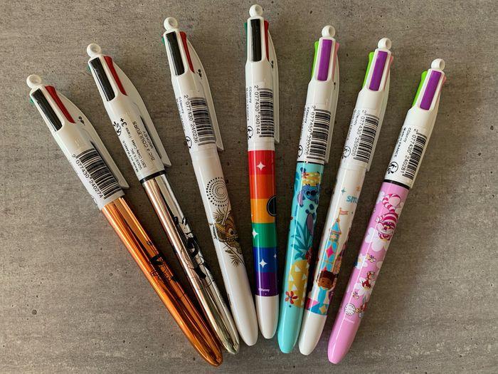 Lot 7 stylos de collection BIC Disney - photo numéro 3