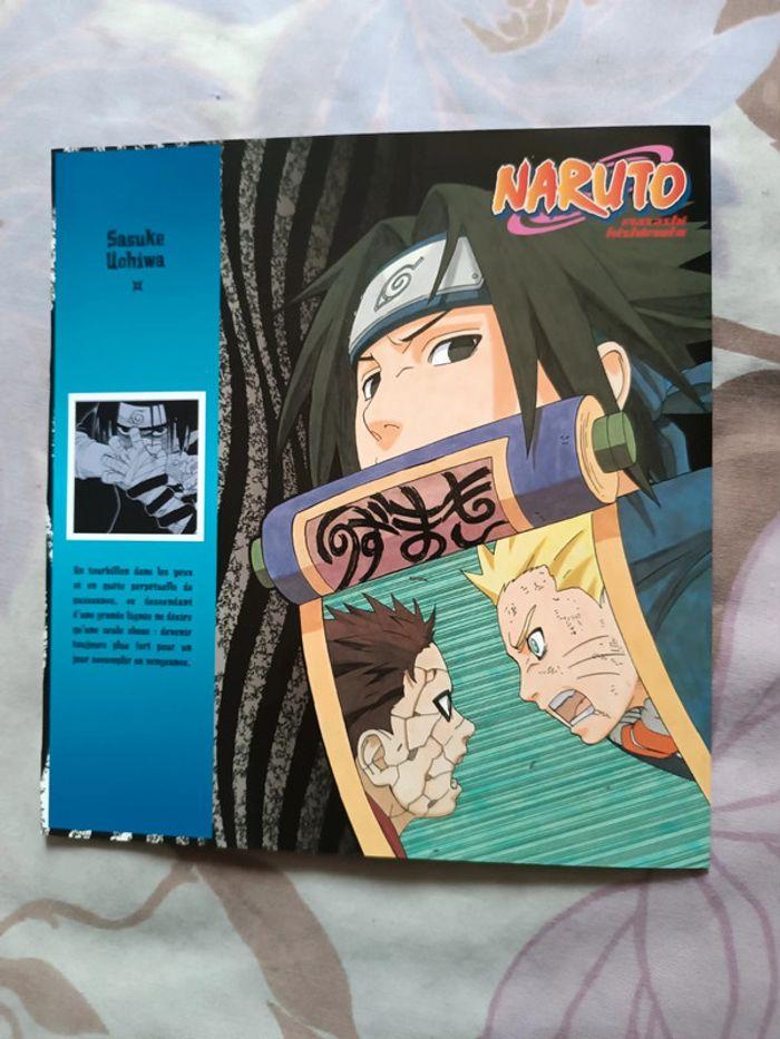 Jaquette des 10ans  spéciale de naruto avec Sasuke - photo numéro 2