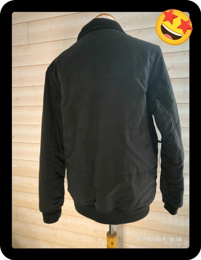 Blouson noir Carhartt  Brooks jacket taille s - photo numéro 5