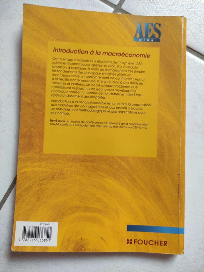 Livre introduction à la macroéconomie - photo numéro 2