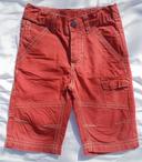 Pantalon Pantacourt Rouge Brique 3 ans