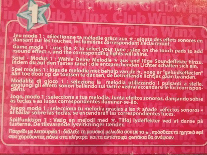 Tapis de dance musique, chant,  fille des 5 ans  winx club , jeu, jouet,  avec boîte d'origine, idée cadeau - photo numéro 4