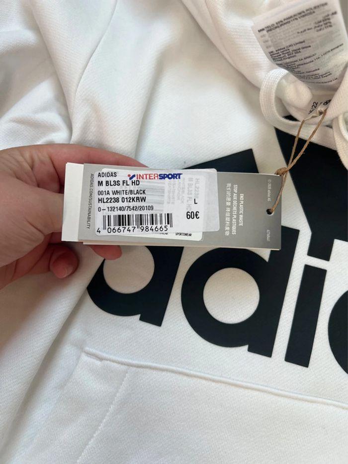 Sweat à capuche Adidas homme - photo numéro 3