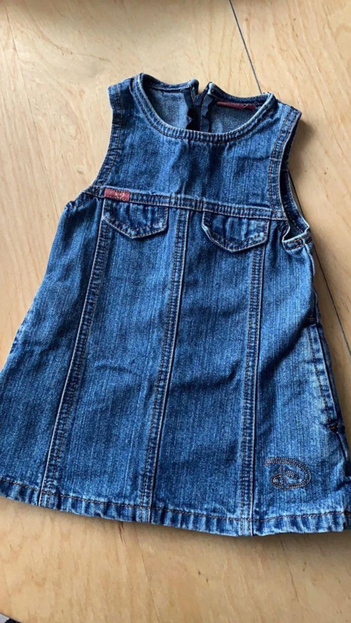 🛑robe disney en jean 12 mois🛑 - photo numéro 1