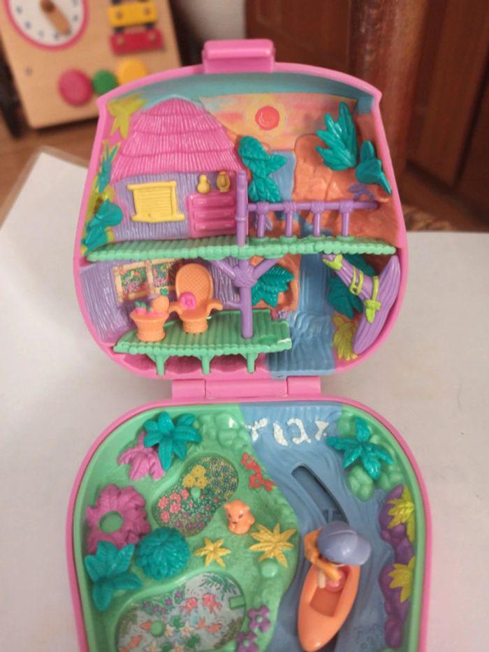 Polly pocket jungle sac rose tbe 1996 - photo numéro 6