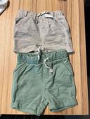 Lot 2 shorts neuf