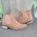 Bottines taupe 40