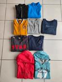 Lot gilet - sweat - polaire