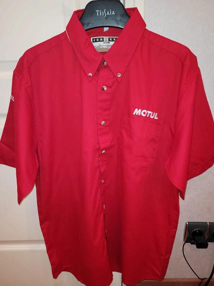 Chemise courte motul neuve passion automobile - photo numéro 1