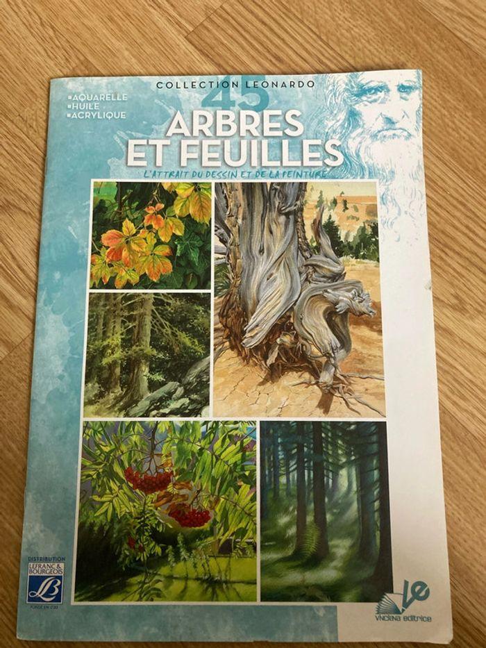 Arbres et feuilles dessin et peinture - photo numéro 1