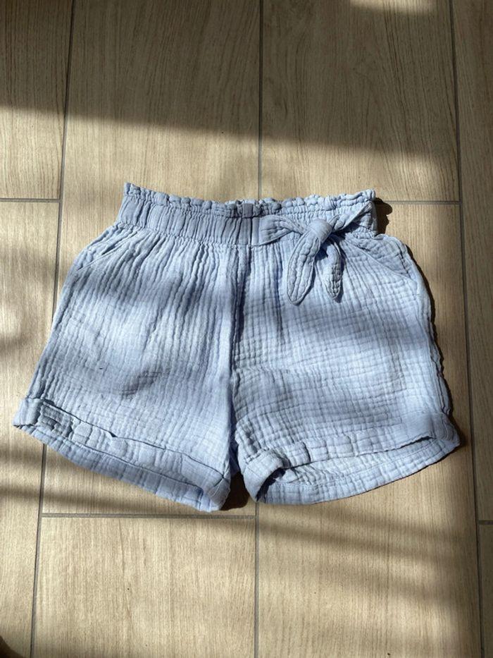 Short bleu Verbaudet 7 ans - photo numéro 1