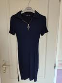 Robe bleu marine femme Bershka