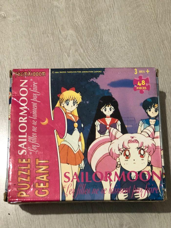 Sailor moon puzzle géant vintage 1992 toei animation - photo numéro 1