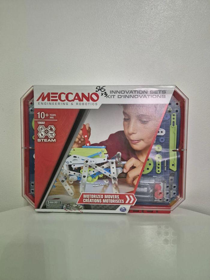 Meccano 19602 kit d'invention avec moteur - photo numéro 1