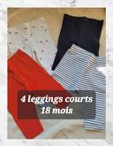 Leggings courts 18 mois