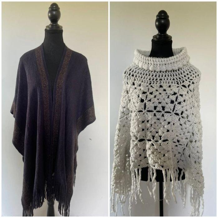 Lot de 2 ponchos taille unique - photo numéro 1