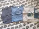 Lot 3 T-shirts manches longues. 3 mois