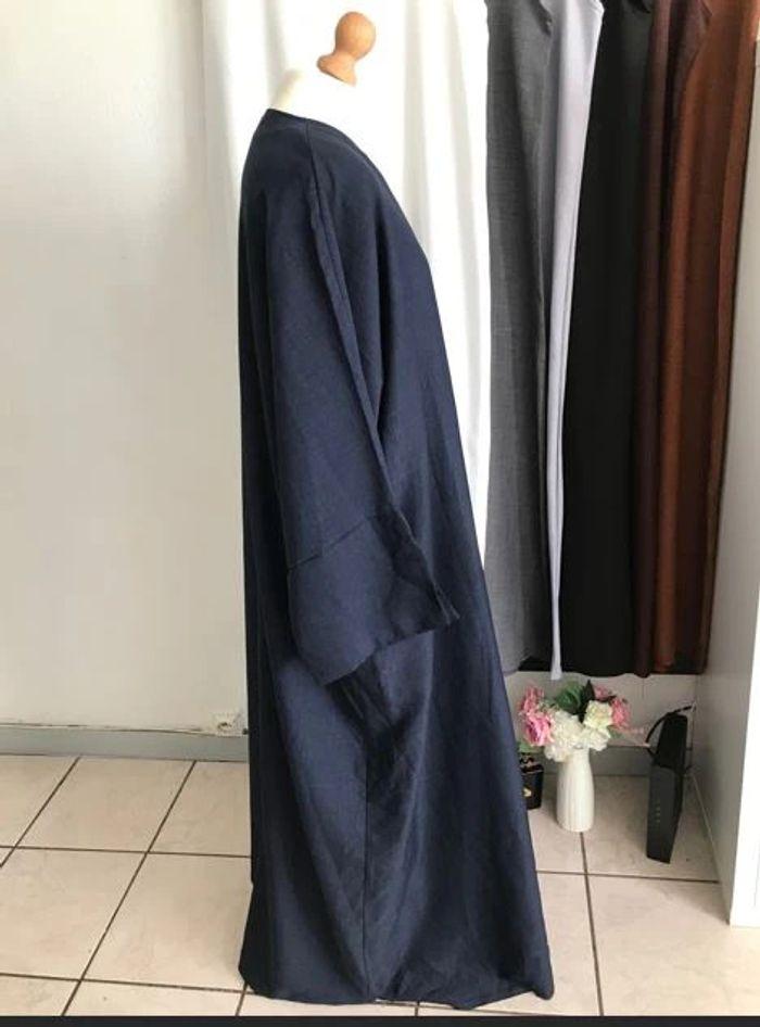 Ensemble kimo-abaya bleu navy 💙 - photo numéro 11