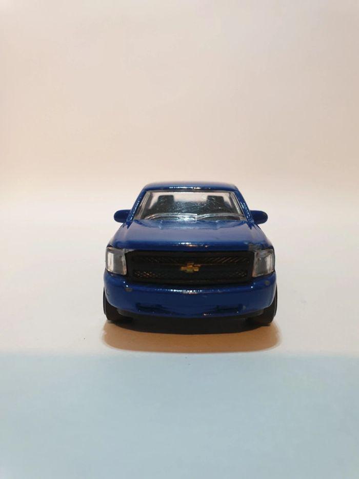 Majorette 217E Chevrolet Silverado Bleu - 1/71 - photo numéro 2