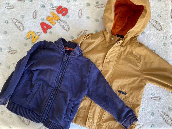 Manteau avec gilet pouvant s’attacher sergent major bébé garçon 2 ans - photo numéro 1