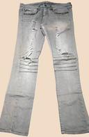 Jean slim gris Free modèle biker motard t.29