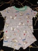 Pyjama 2 pièces dumbo taille 62