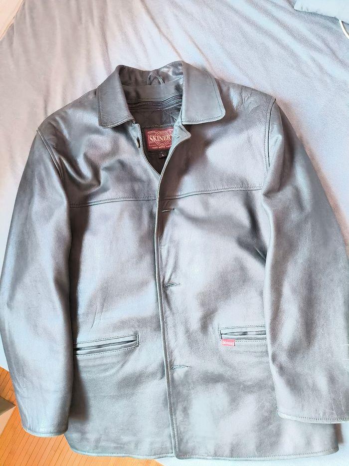 Vends veste en cuir homme - photo numéro 5