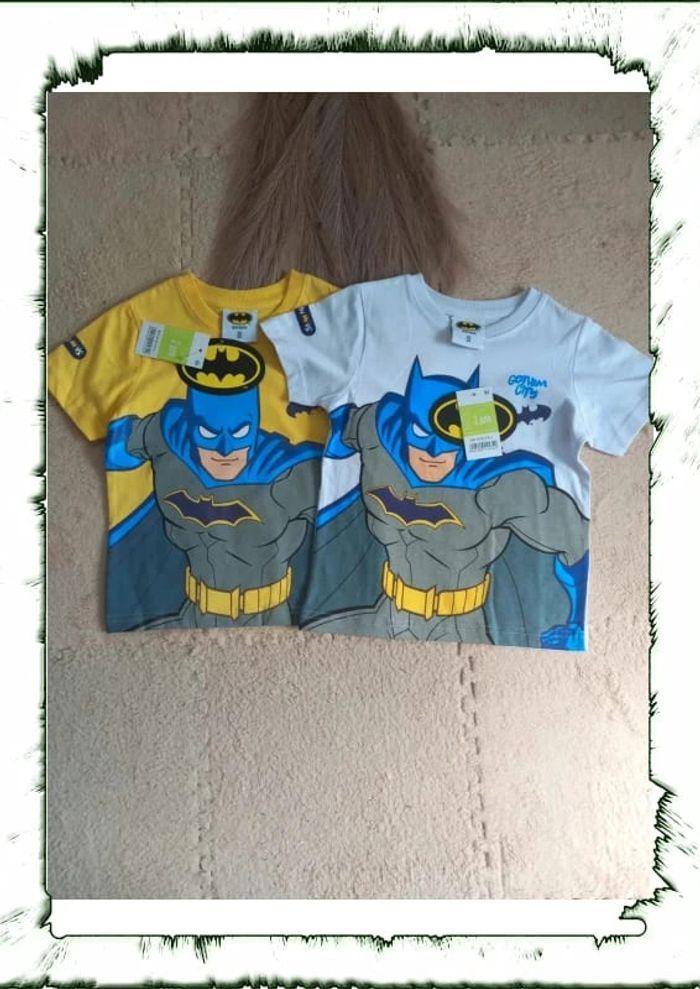 💚 Lot de 2 T-shirt  - Batman - 2 ans 💚