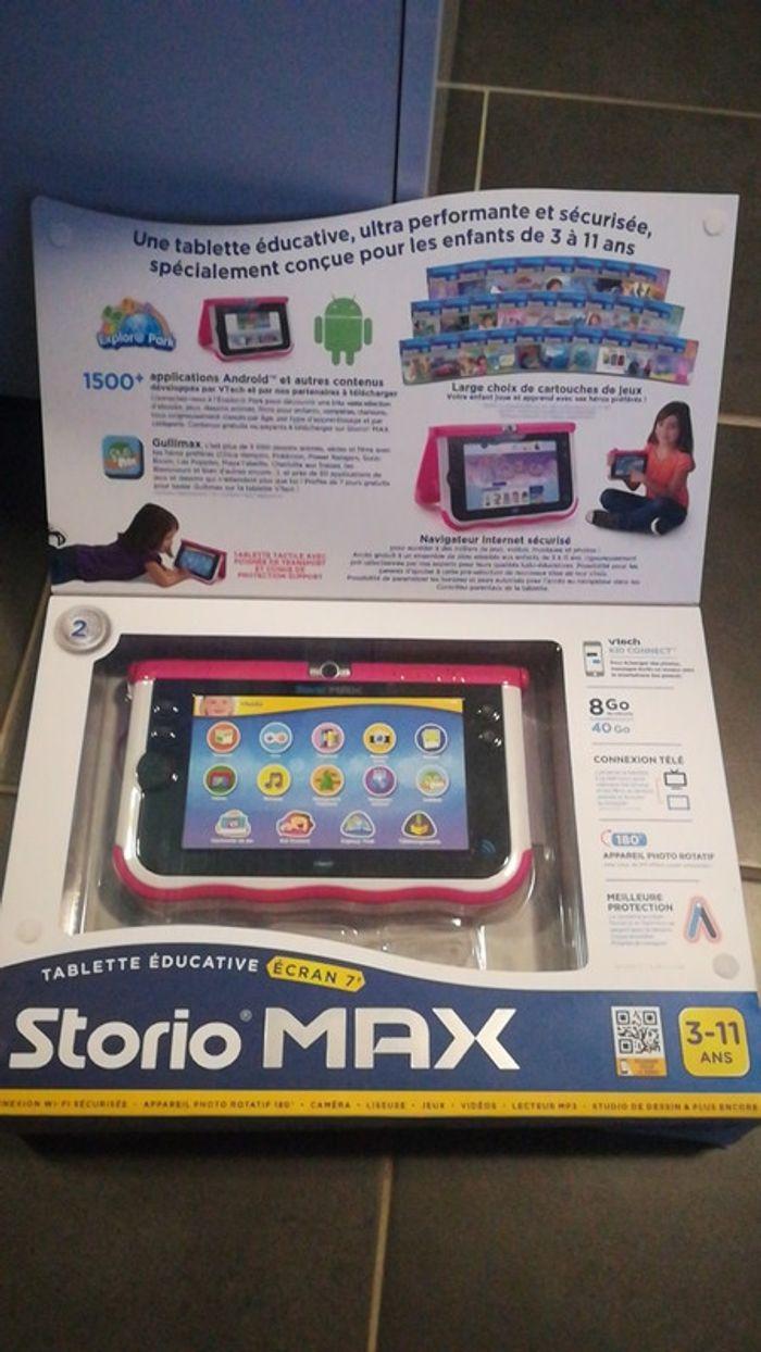 Tablette vtech storio max 7" Batterie HS - photo numéro 1