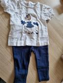 Ensemble 6m Mayoral t-shirt pantalon bleu