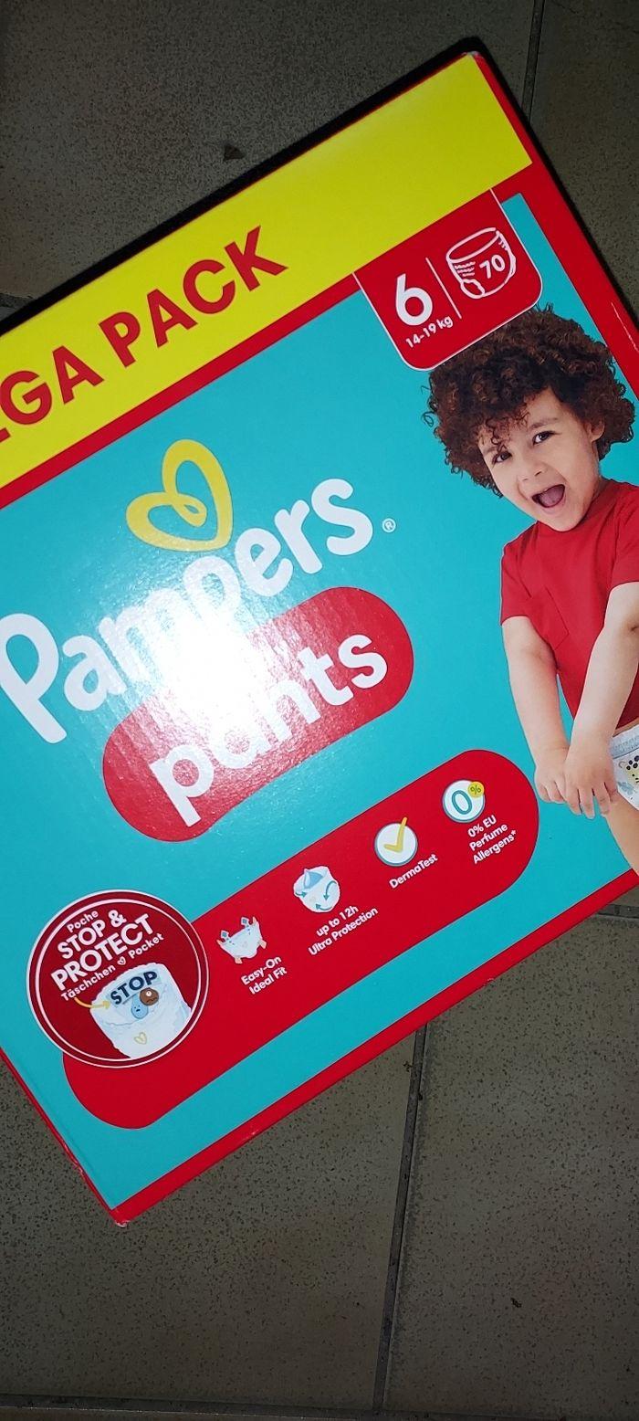 70 couches culottes pampers taille 6 - photo numéro 1