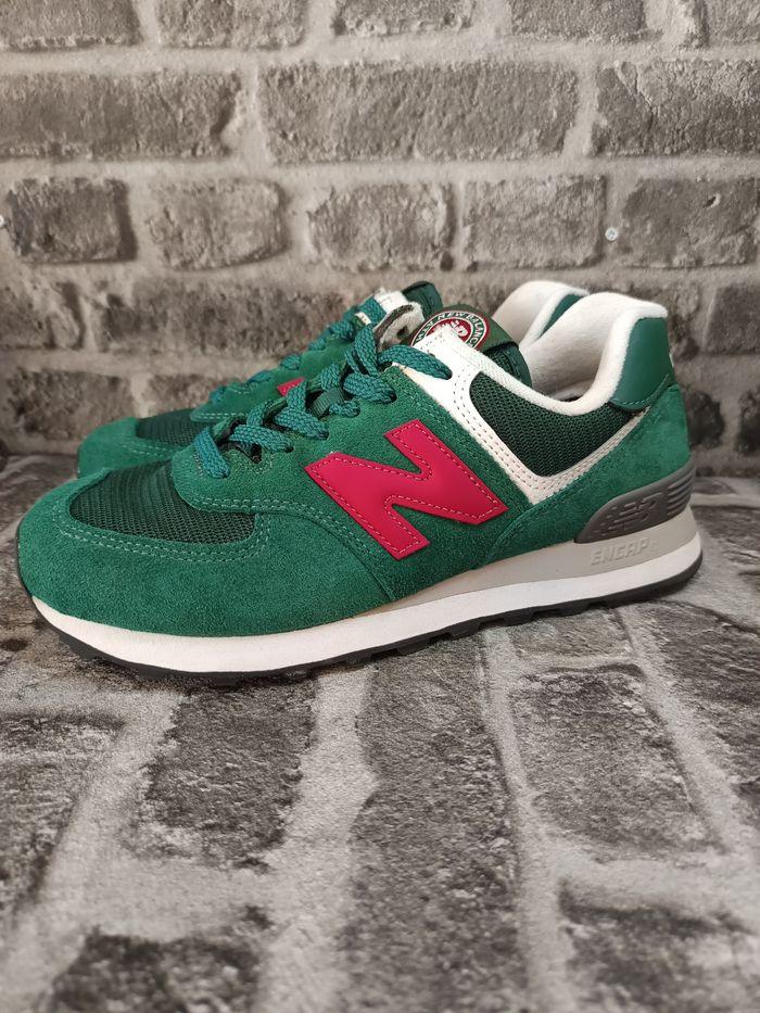 New Balance WL574HF2 Vert / Taille 38 - photo numéro 3