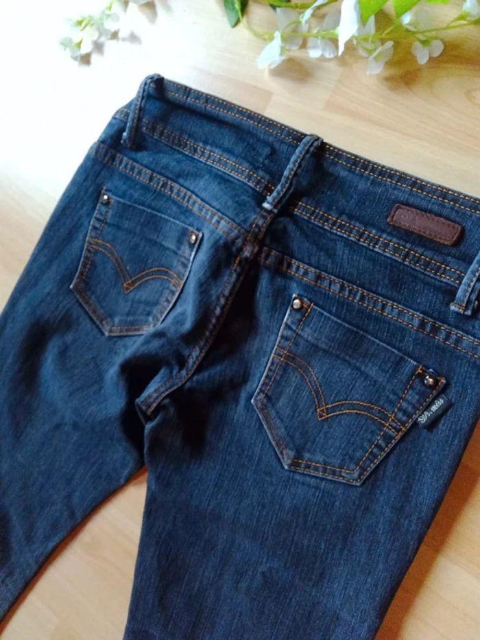 Jeans droit taille basse Femme 36 - photo numéro 6