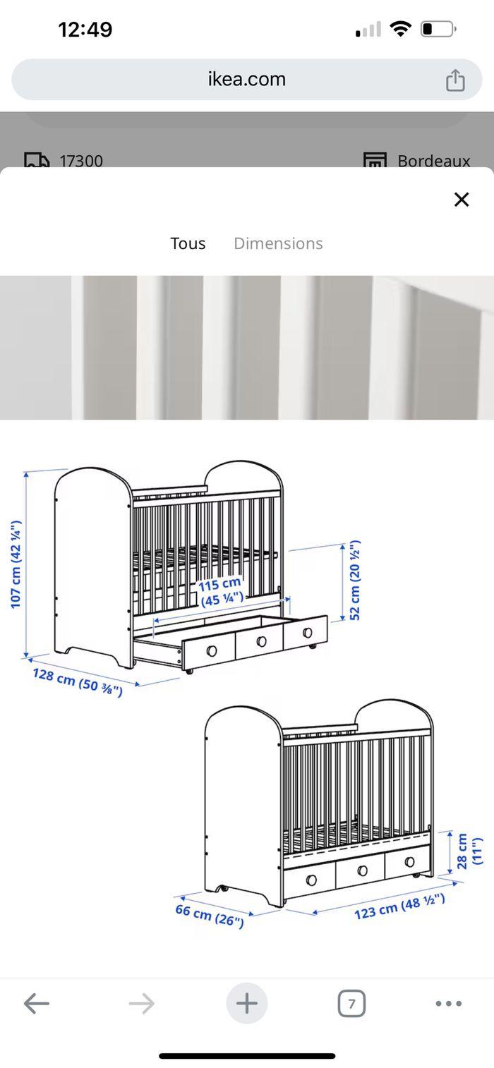 Lit bébé évolutif - photo numéro 2