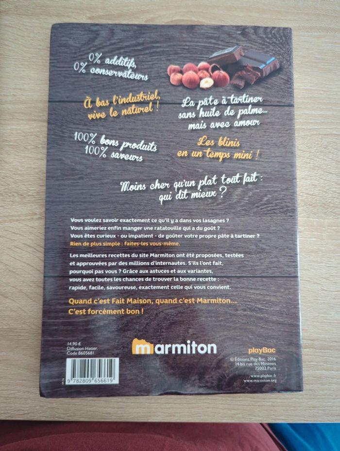 Livre recette "Fait maison" Marmiton - photo numéro 3