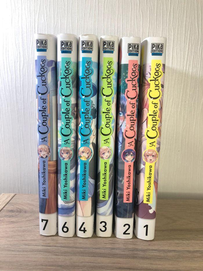 Lot de 6 manga , a couple of cuckoos - photo numéro 1