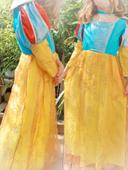 Robe déguisement dressing costume princesse blanche neige snow white enfant fille 8