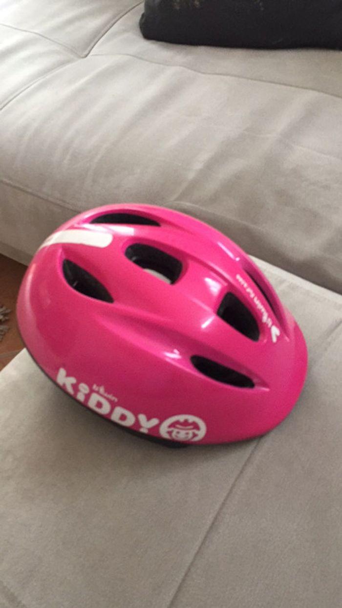 Casque de vélo enfant rose Décathlon T47-53 cm - photo numéro 1