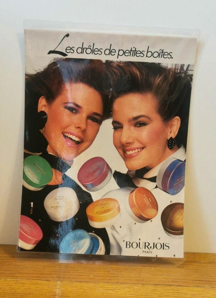 Ancienne publicité bourjois paris - photo numéro 1