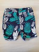 Short à fleurs