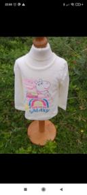 T shirt Peppa pig 3 ans